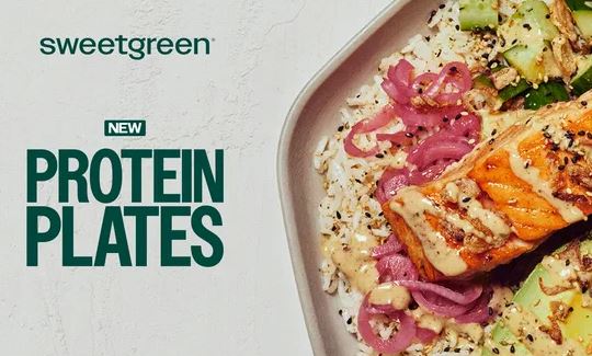 Sweetgreen Protein Plates Menu